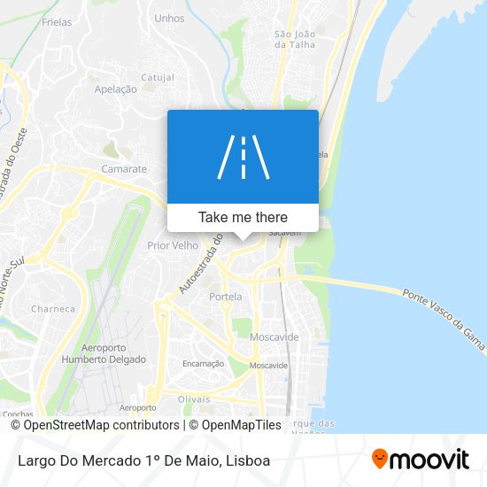 Largo Do Mercado 1º De Maio map