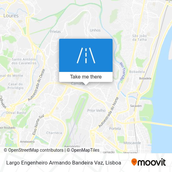 Largo Engenheiro Armando Bandeira Vaz map