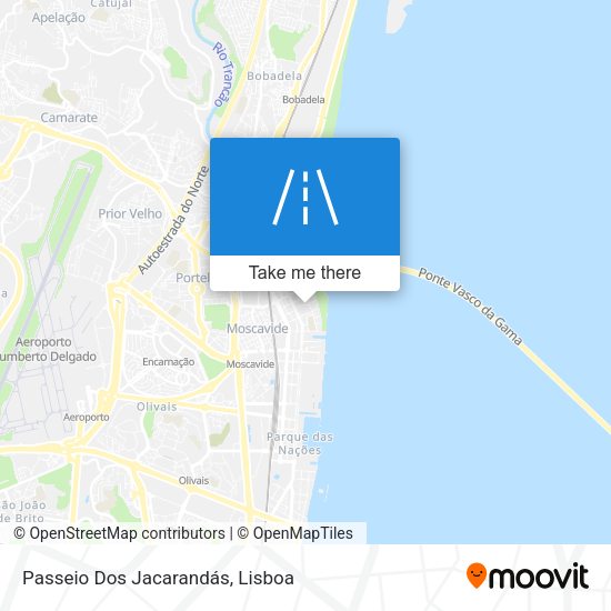 Passeio Dos Jacarandás map