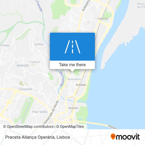 Praceta Aliança Operária map