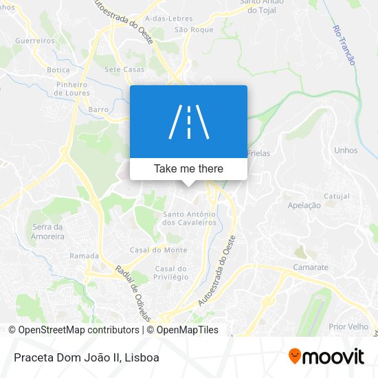 Praceta Dom João II map