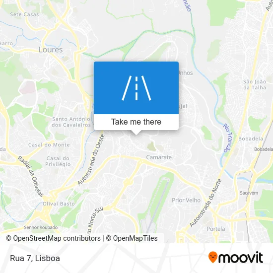 Rua 7 map