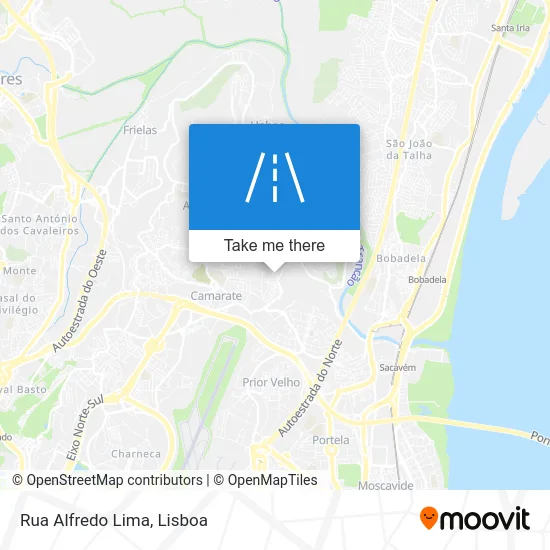 Rua Alfredo Lima map