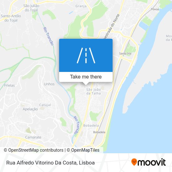 Rua Alfredo Vitorino Da Costa map