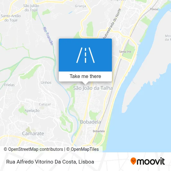 Rua Alfredo Vitorino Da Costa map