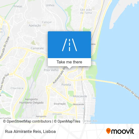 Rua Almirante Reis map