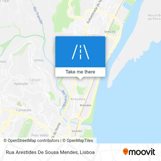 Rua Arestides De Sousa Mendes map