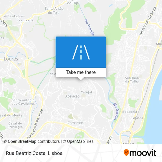 Rua Beatriz Costa map