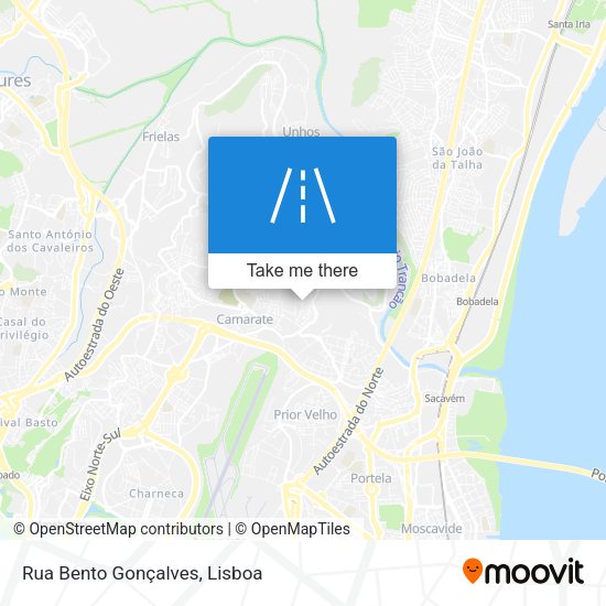 Rua Bento Gonçalves map