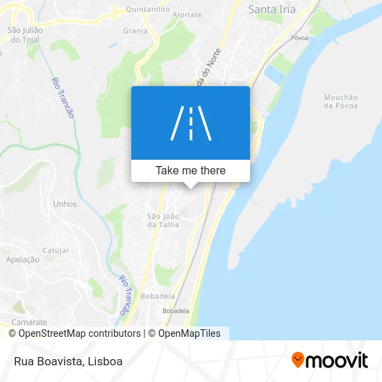 Rua Boavista map