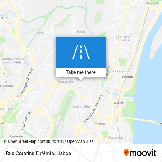 Rua Catarina Eufémia map