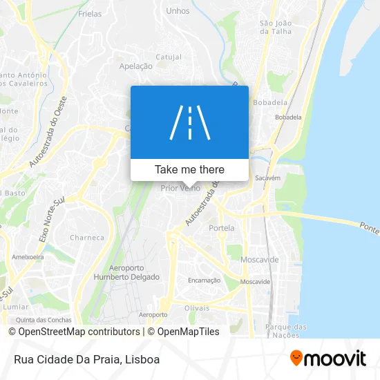Rua Cidade Da Praia map
