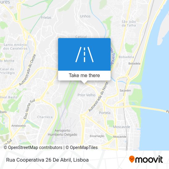 Rua Cooperativa 26 De Abril map