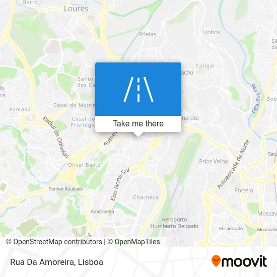 Rua Da Amoreira map