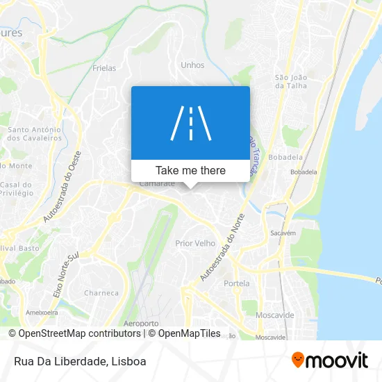 Rua Da Liberdade map