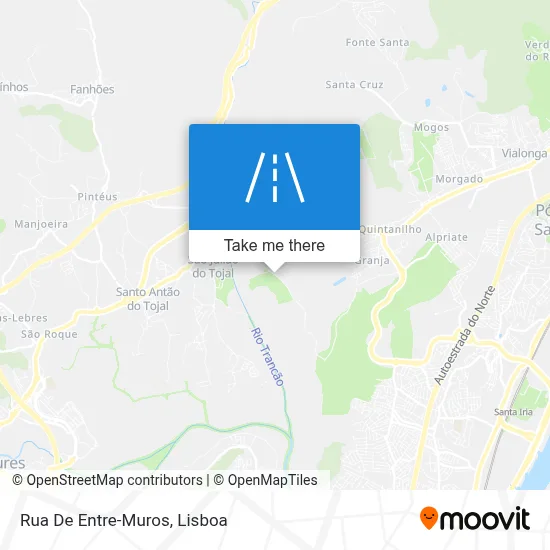 Rua De Entre-Muros map