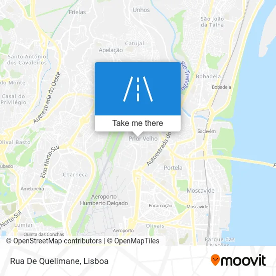 Rua De Quelimane map