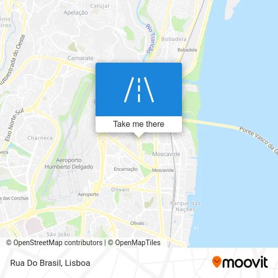 Rua Do Brasil map