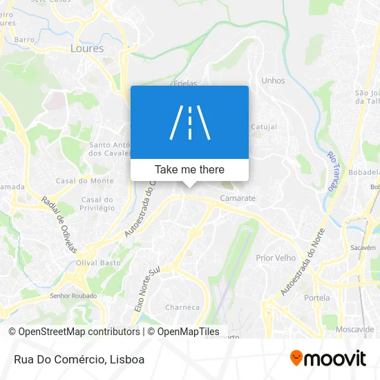 Rua Do Comércio map