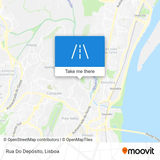 Rua Do Depósito map