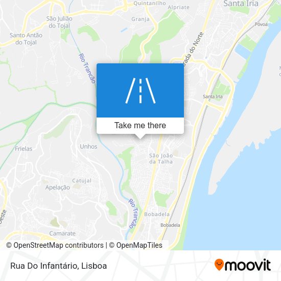 Rua Do Infantário map