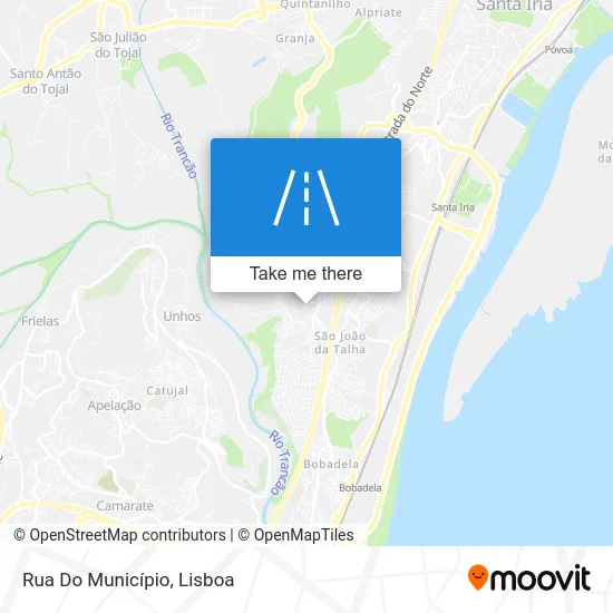 Rua Do Município map