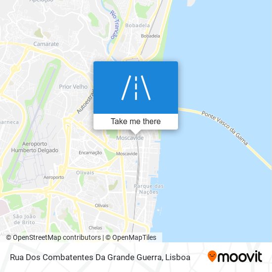 Rua Dos Combatentes Da Grande Guerra map