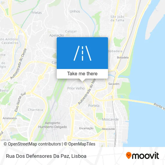 Rua Dos Defensores Da Paz map