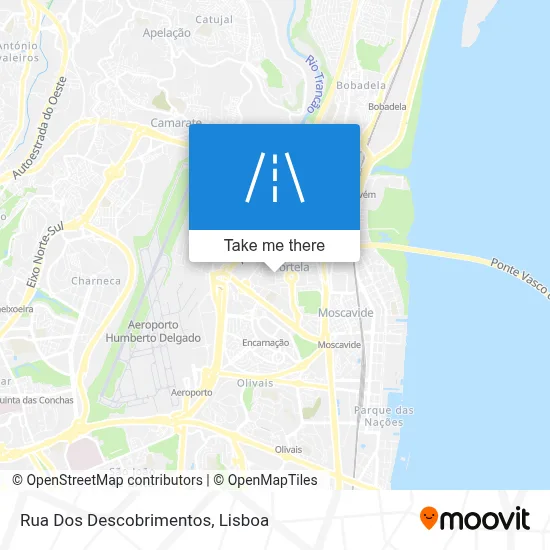 Rua Dos Descobrimentos map