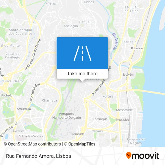 Rua Fernando Amora map