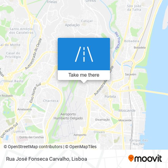 Rua José Fonseca Carvalho map