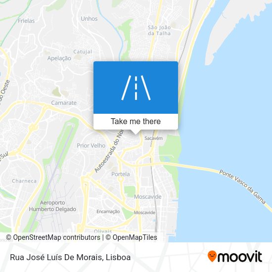 Rua José Luís De Morais map