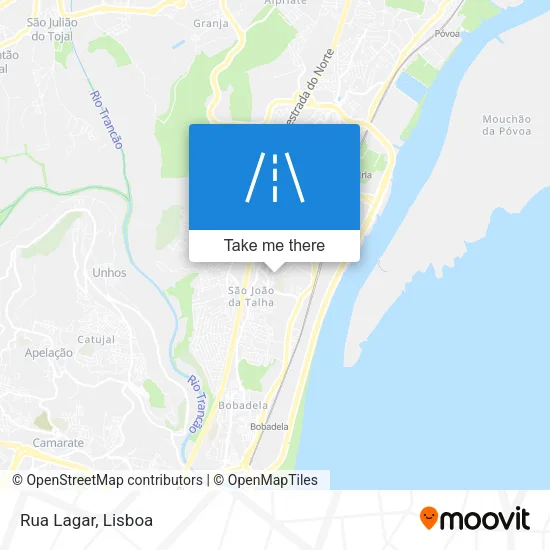 Rua Lagar map