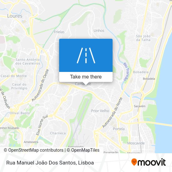 Rua Manuel João Dos Santos map