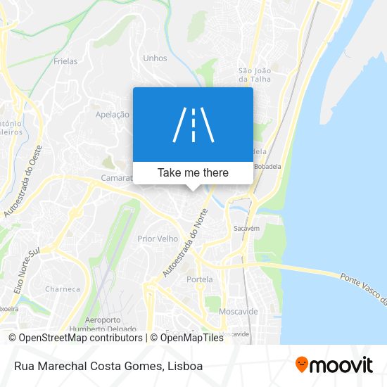 Rua Marechal Costa Gomes map