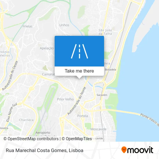 Rua Marechal Costa Gomes map