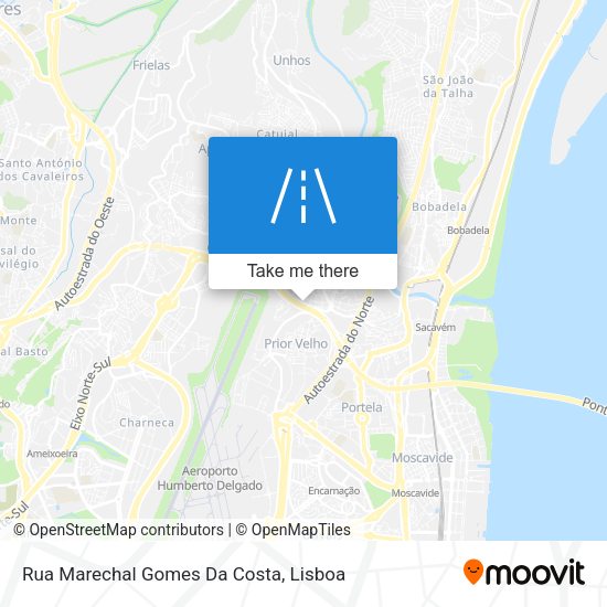 Rua Marechal Gomes Da Costa map
