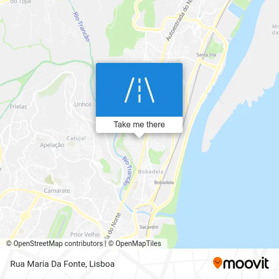 Rua Maria Da Fonte map