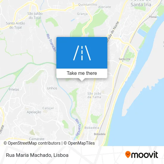 Rua Maria Machado map