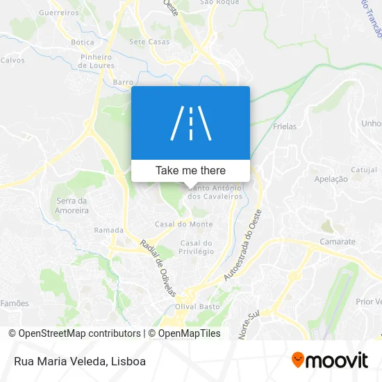 Rua Maria Veleda map