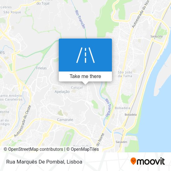 Rua Marquês De Pombal map