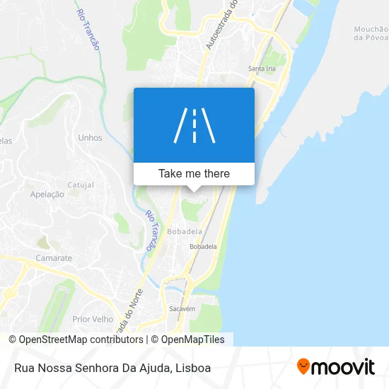 Rua Nossa Senhora Da Ajuda map