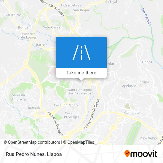 Rua Pedro Nunes map