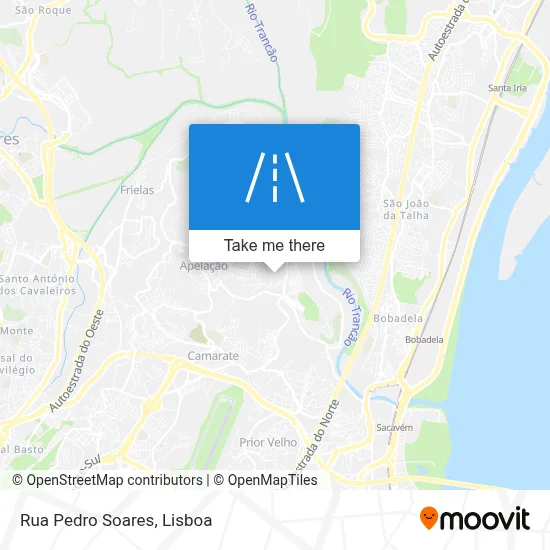 Rua Pedro Soares map