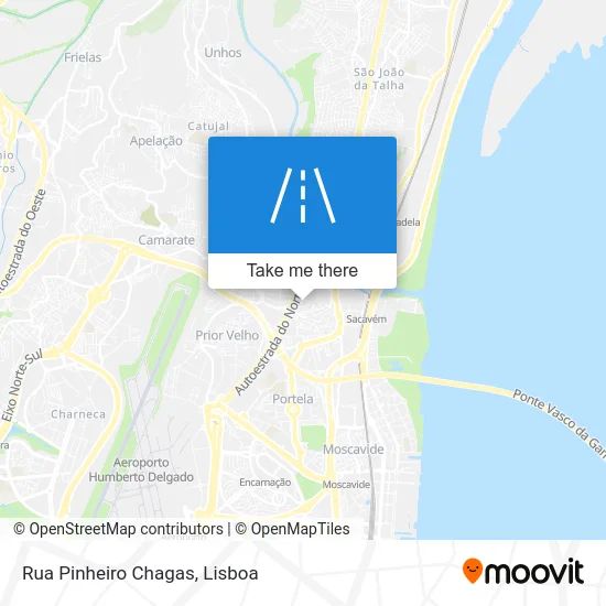 Rua Pinheiro Chagas map