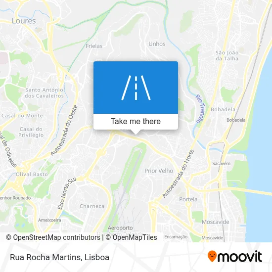 Rua Rocha Martins map