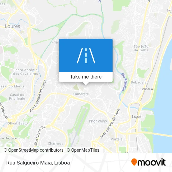 Rua Salgueiro Maia map