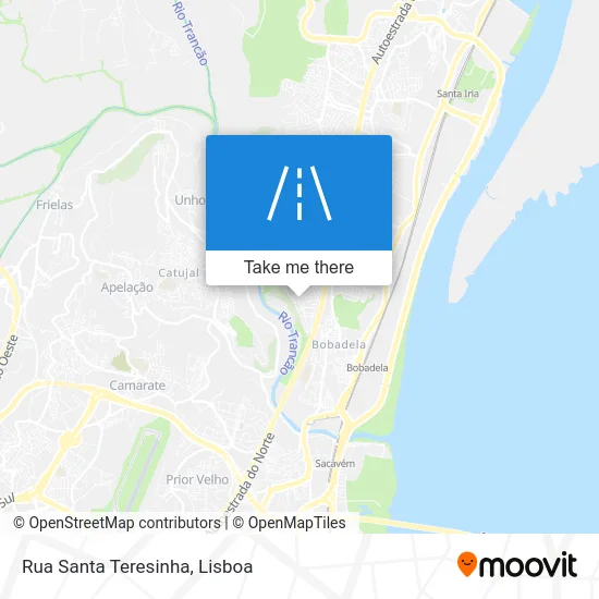 Rua Santa Teresinha map