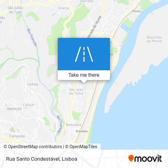 Rua Santo Condestável map
