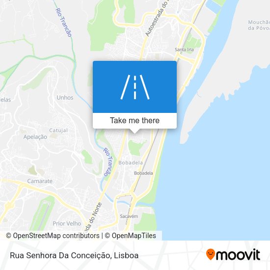Rua Senhora Da Conceição mapa